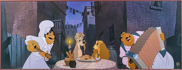 Lady and the Tramp Limited Edition Animation Cel 1955/1996 Disney